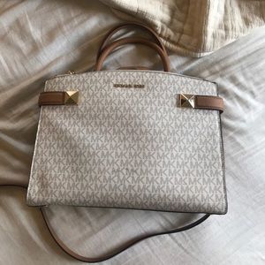 Michael Kors leather crossbody bag